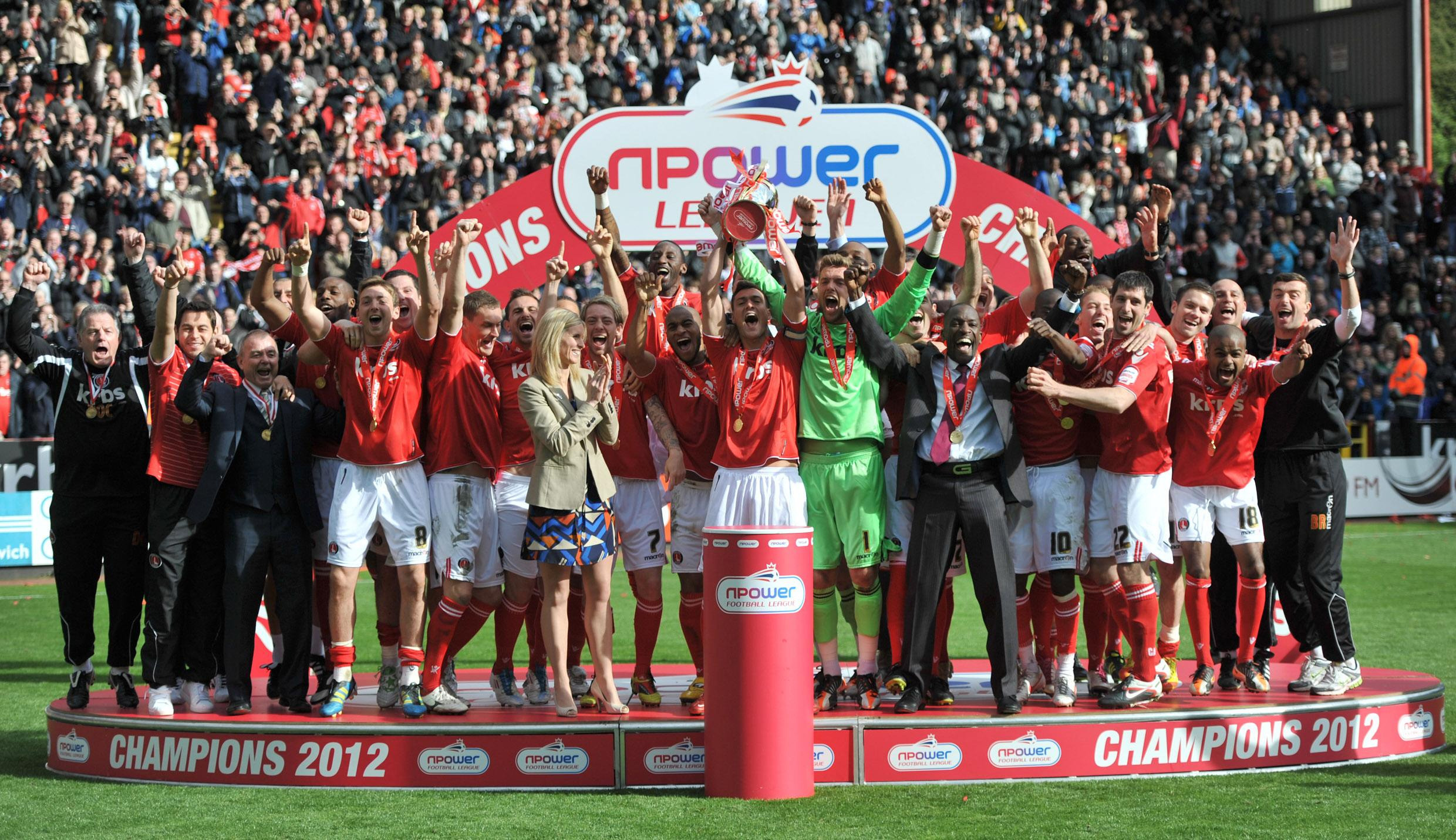 Charlton lift the League One title