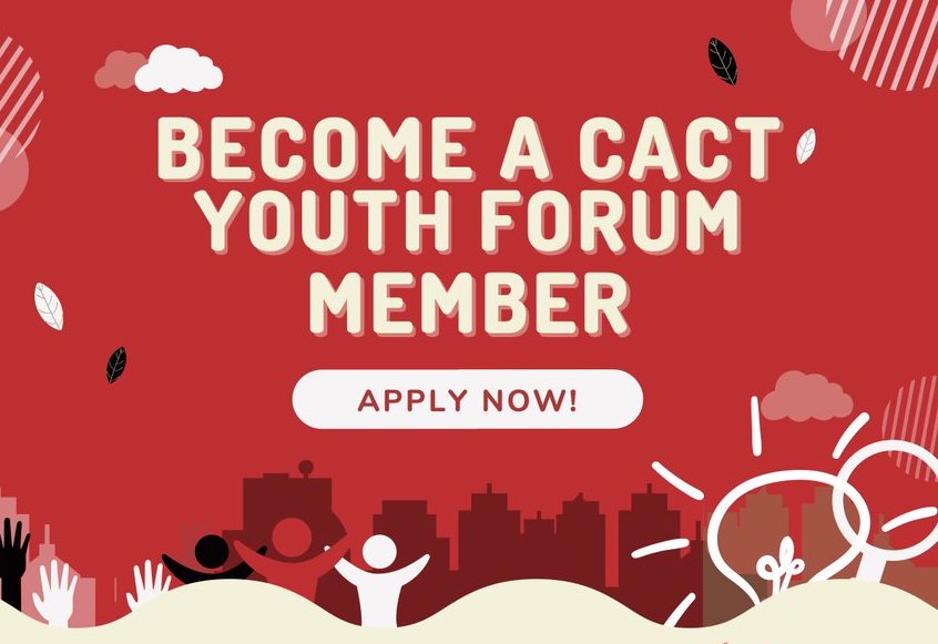 CACT youth forum poster
