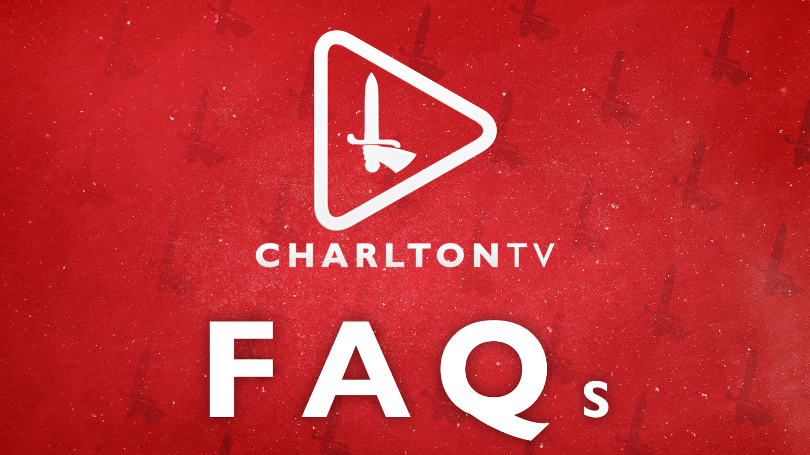 CharltonTV FAQs graphic