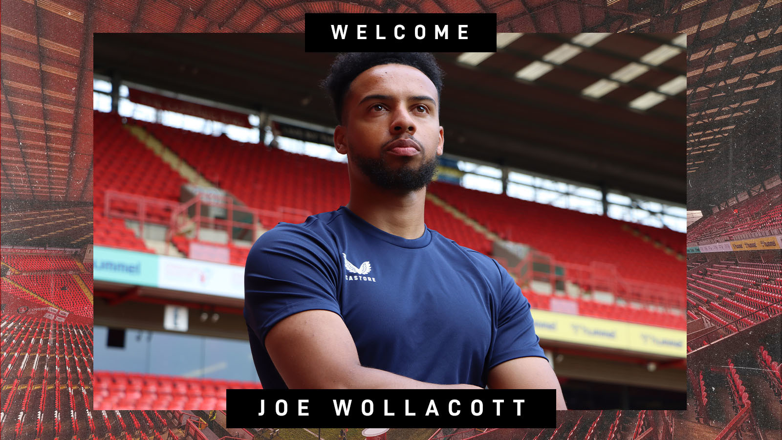 Welcome Joe Wollacott graphic