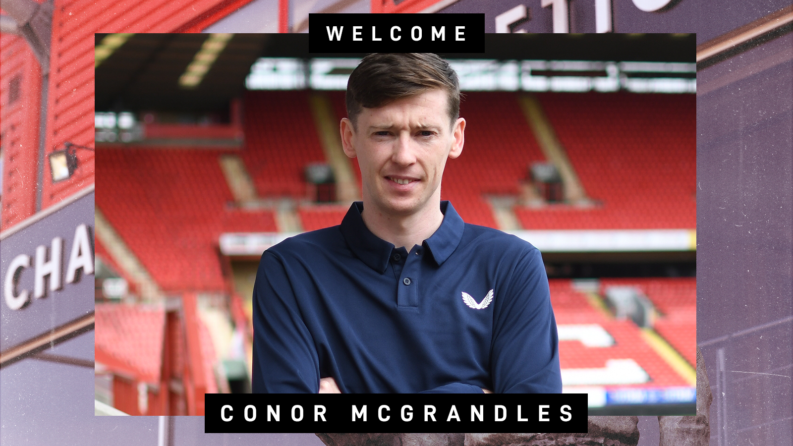 Conor McGrandles signs