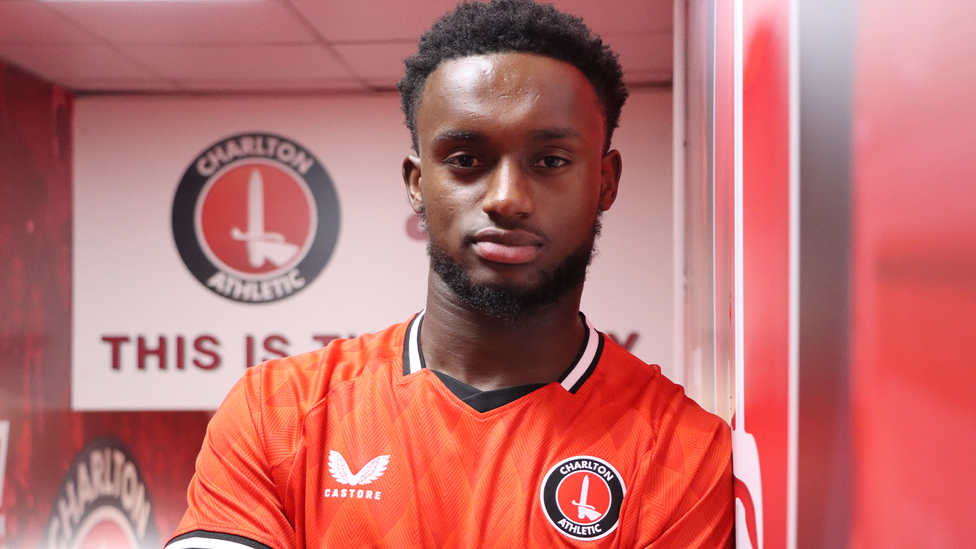 Steven Sessegnon pictured in the tunnel at The Valley