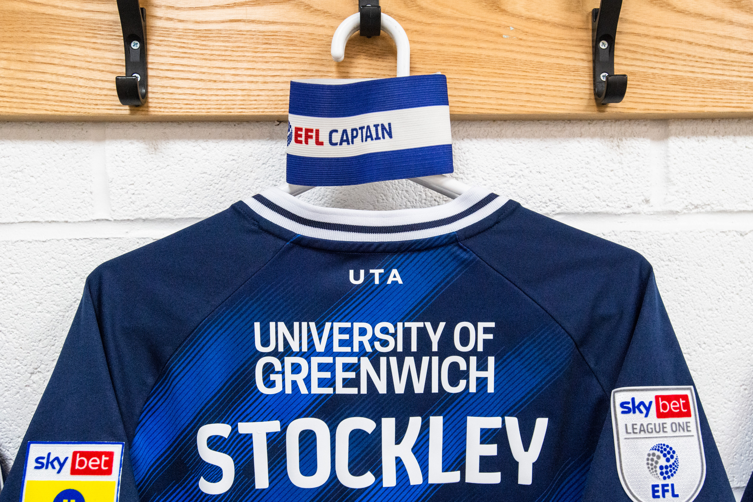 Stockley shirt and captain's armband