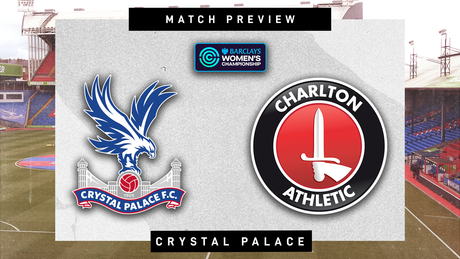 MATCH PREVIEW | Crystal Palace v Charlton 
