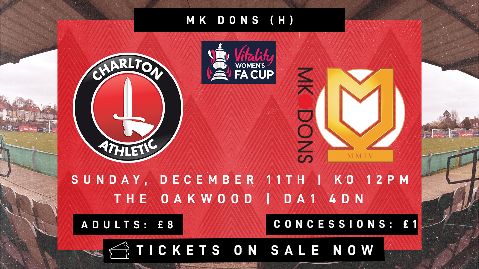 MK Dons tickets graphic
