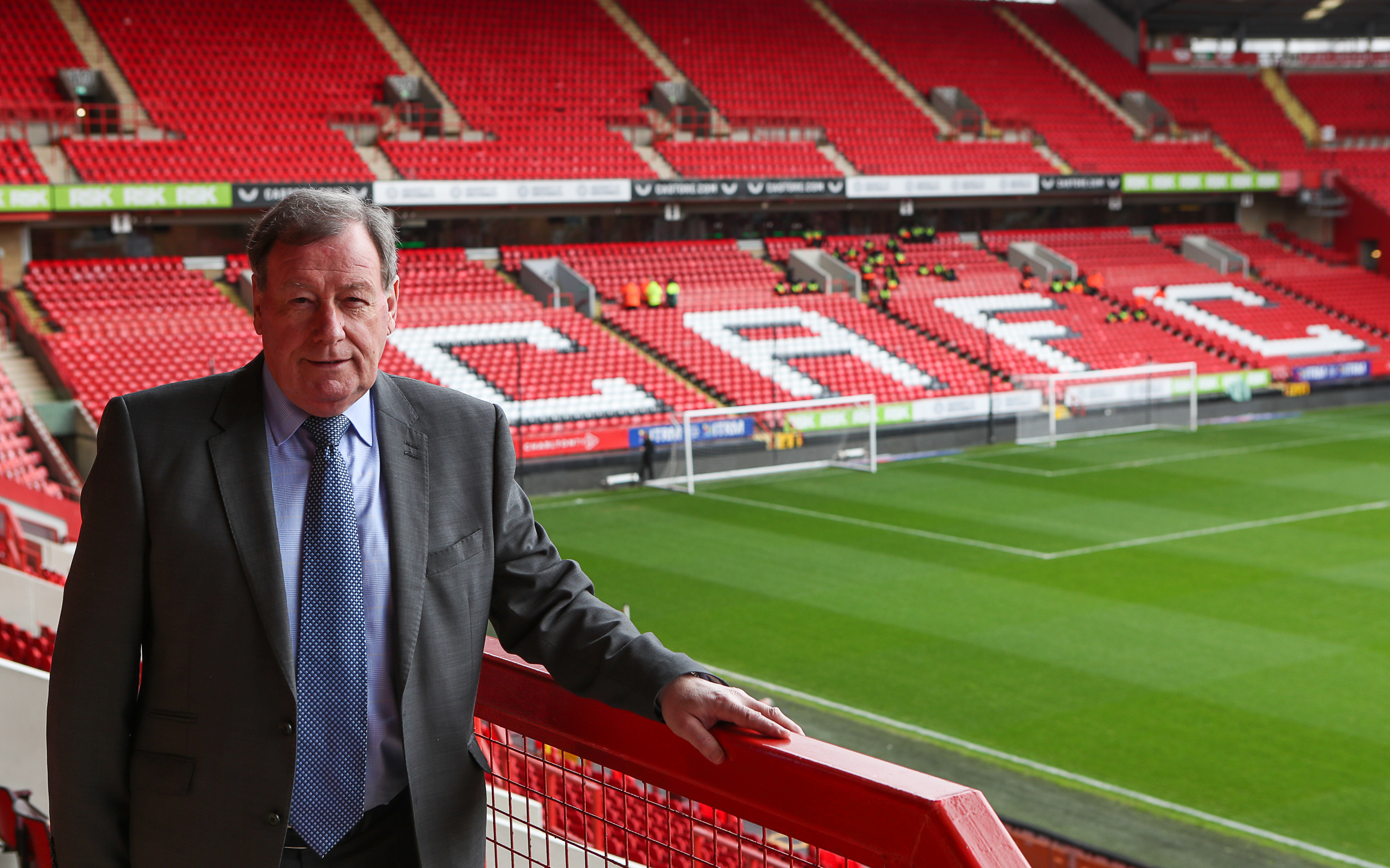Charlton CEO Peter Storrie at The Valley