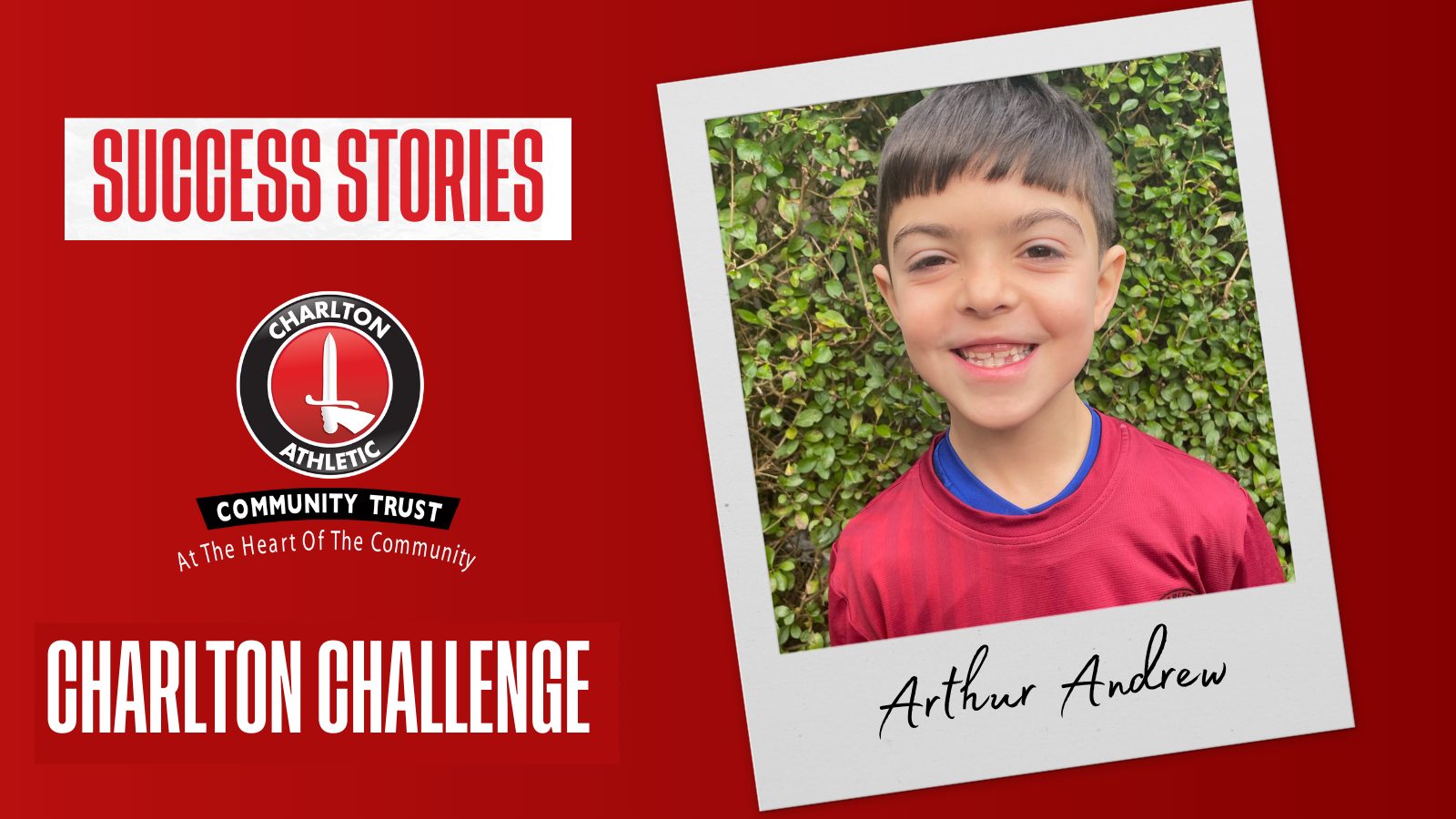 Arthur Andrew - Charlton Challenge