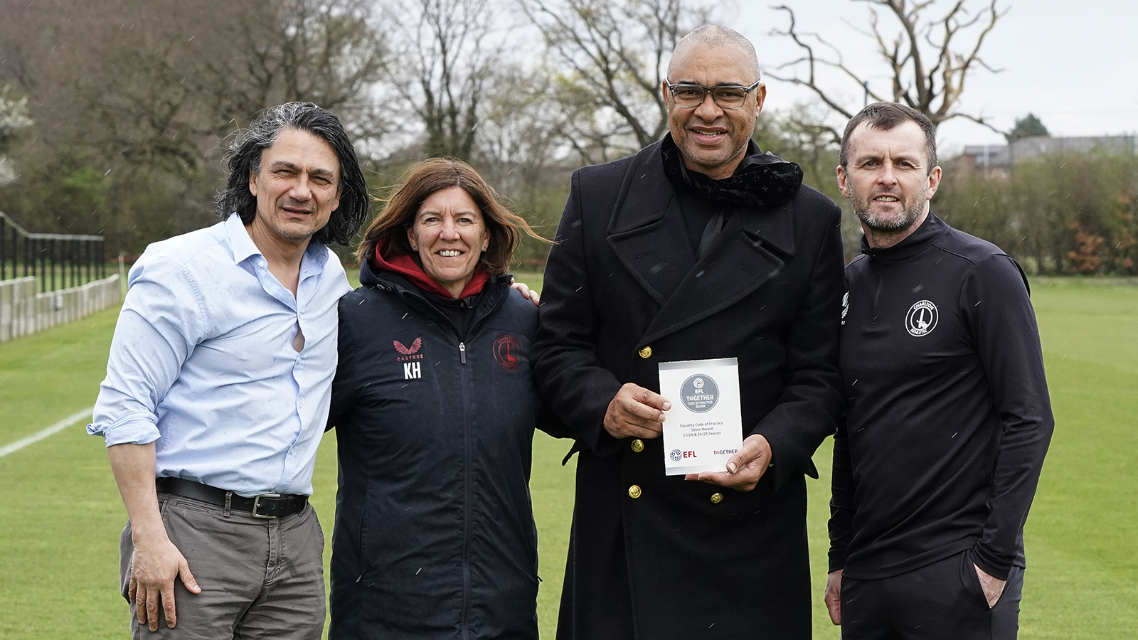 Charlton receive silver EDI award | Charlton Athletic Football Club