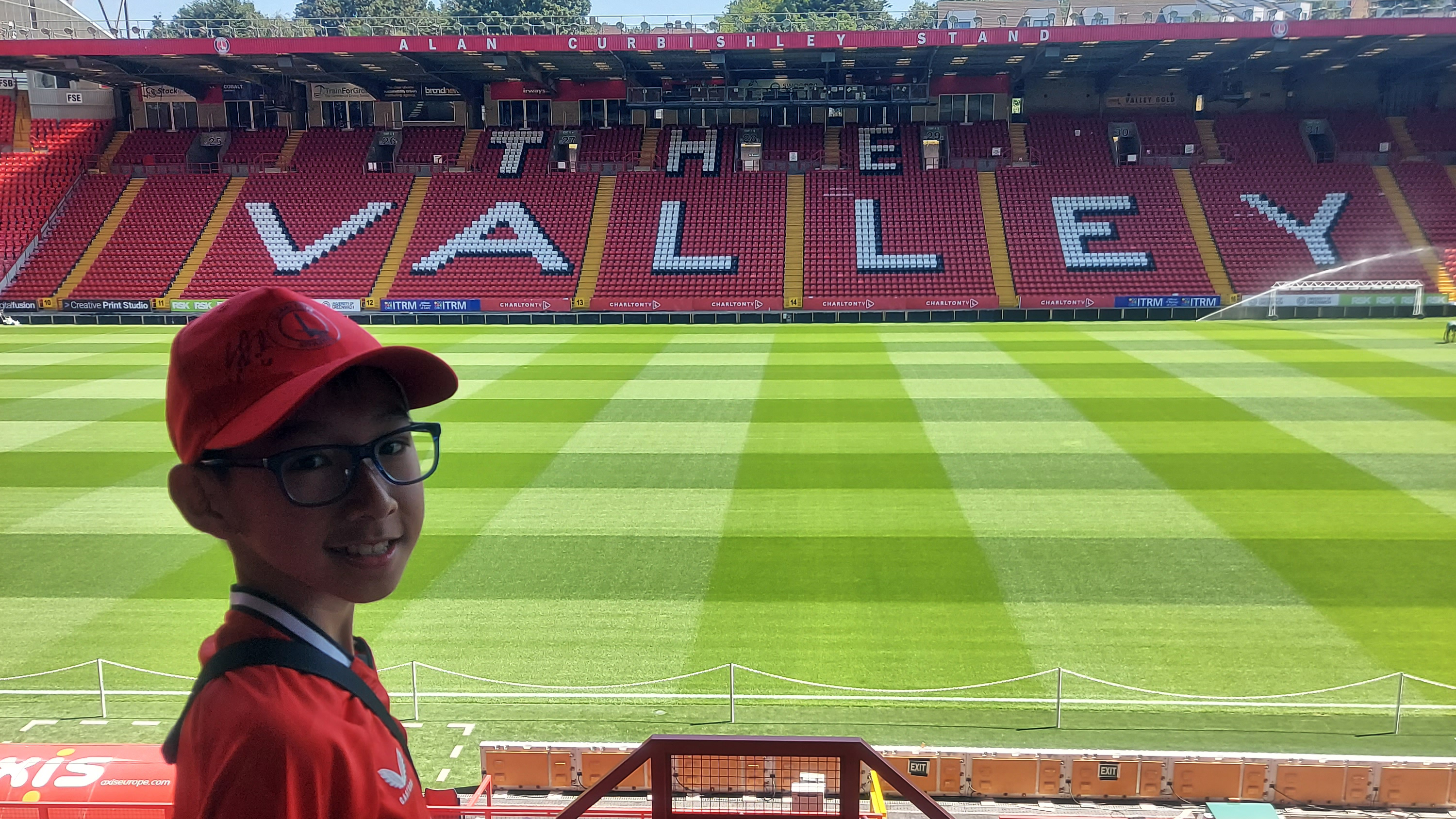 12-year-old Ethan Hui at The Valley