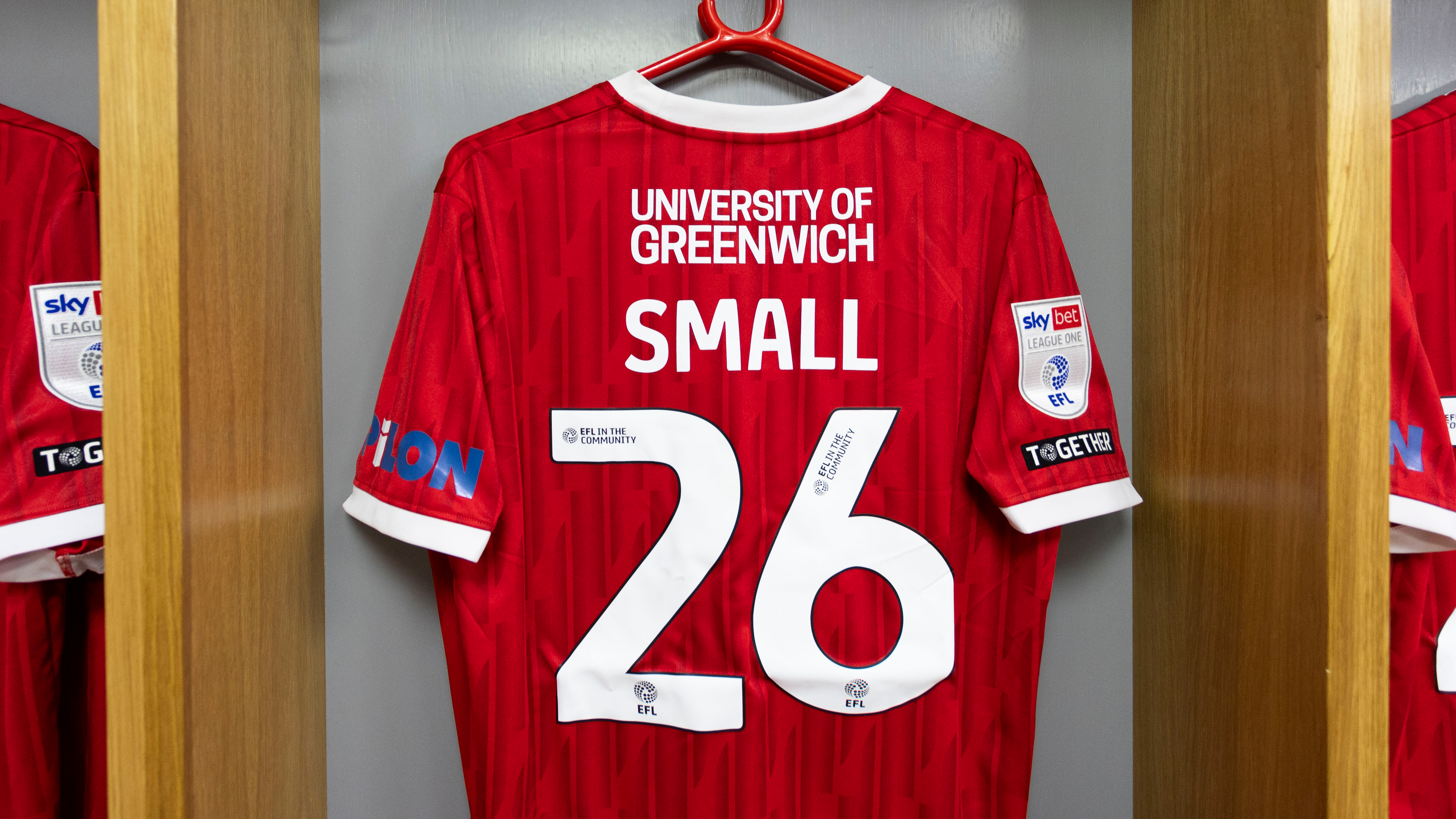 Thierry Small's shirt