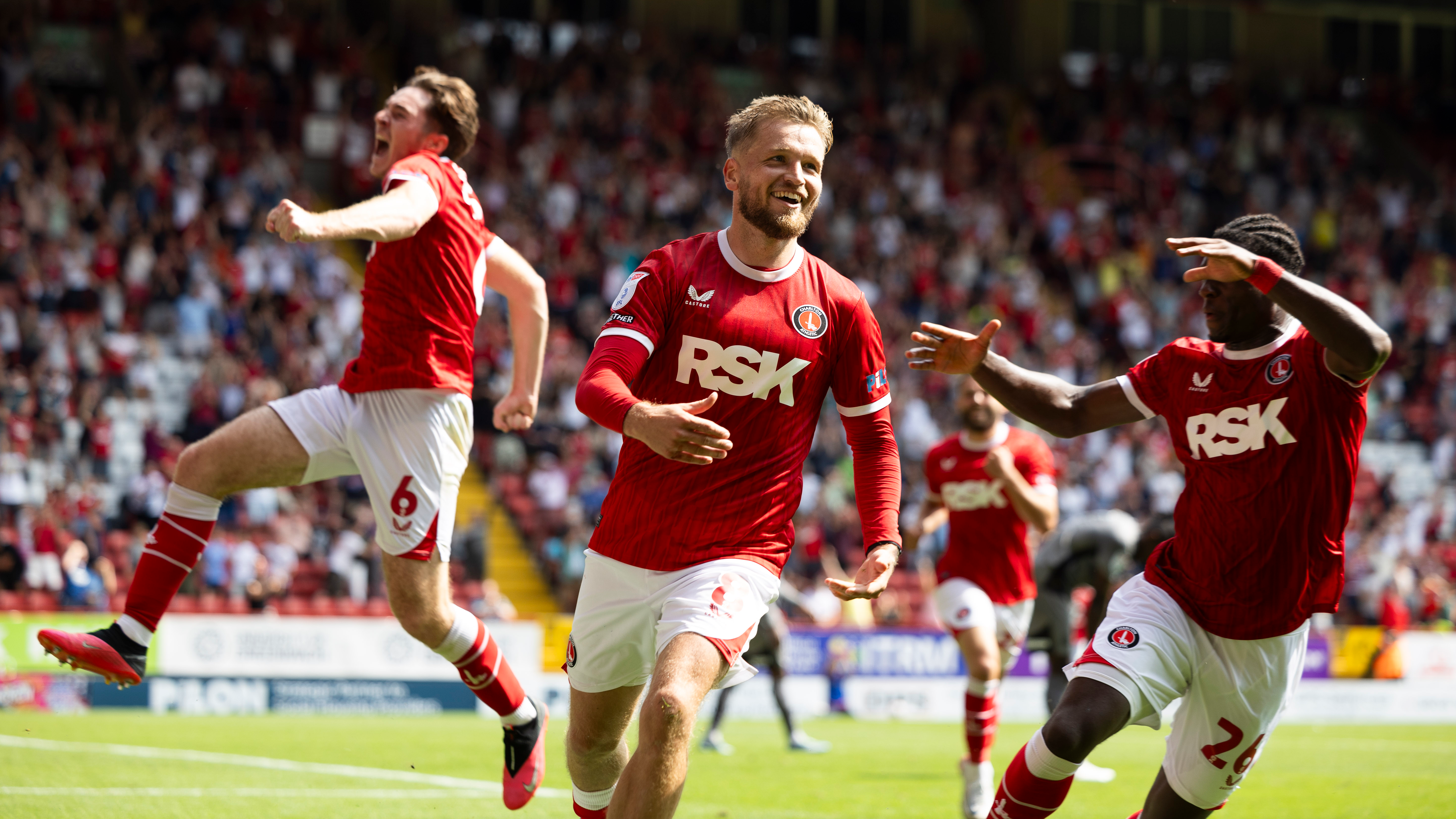 Luke Berry celebration