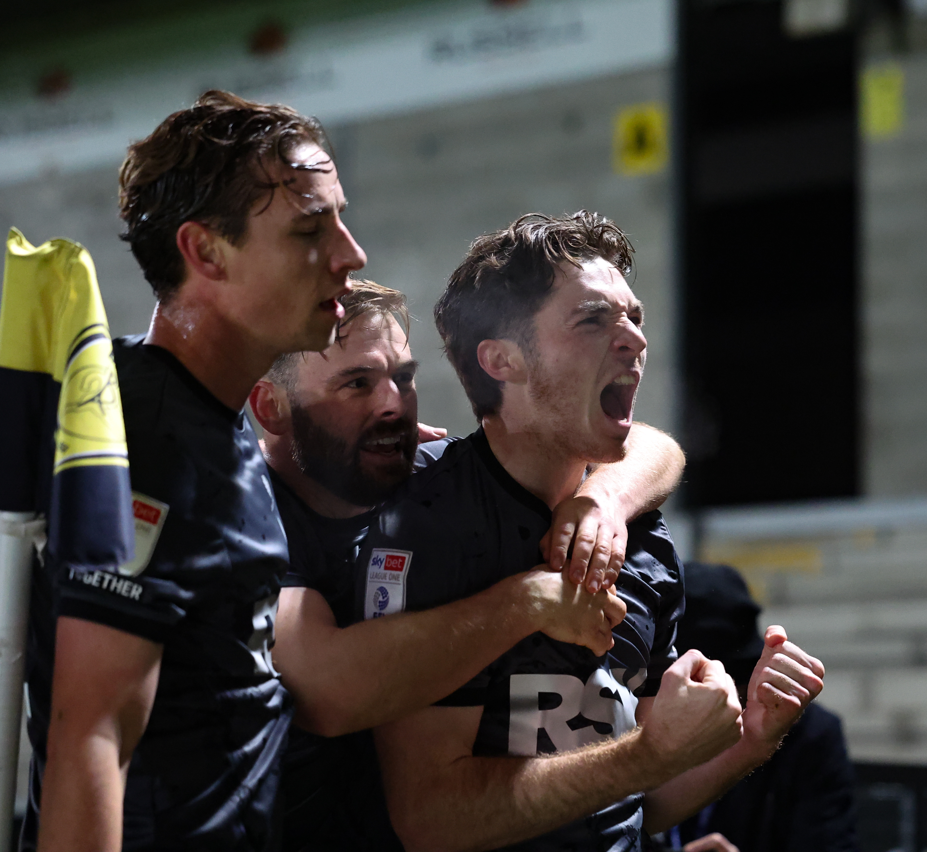 Conor Coventry celebrates