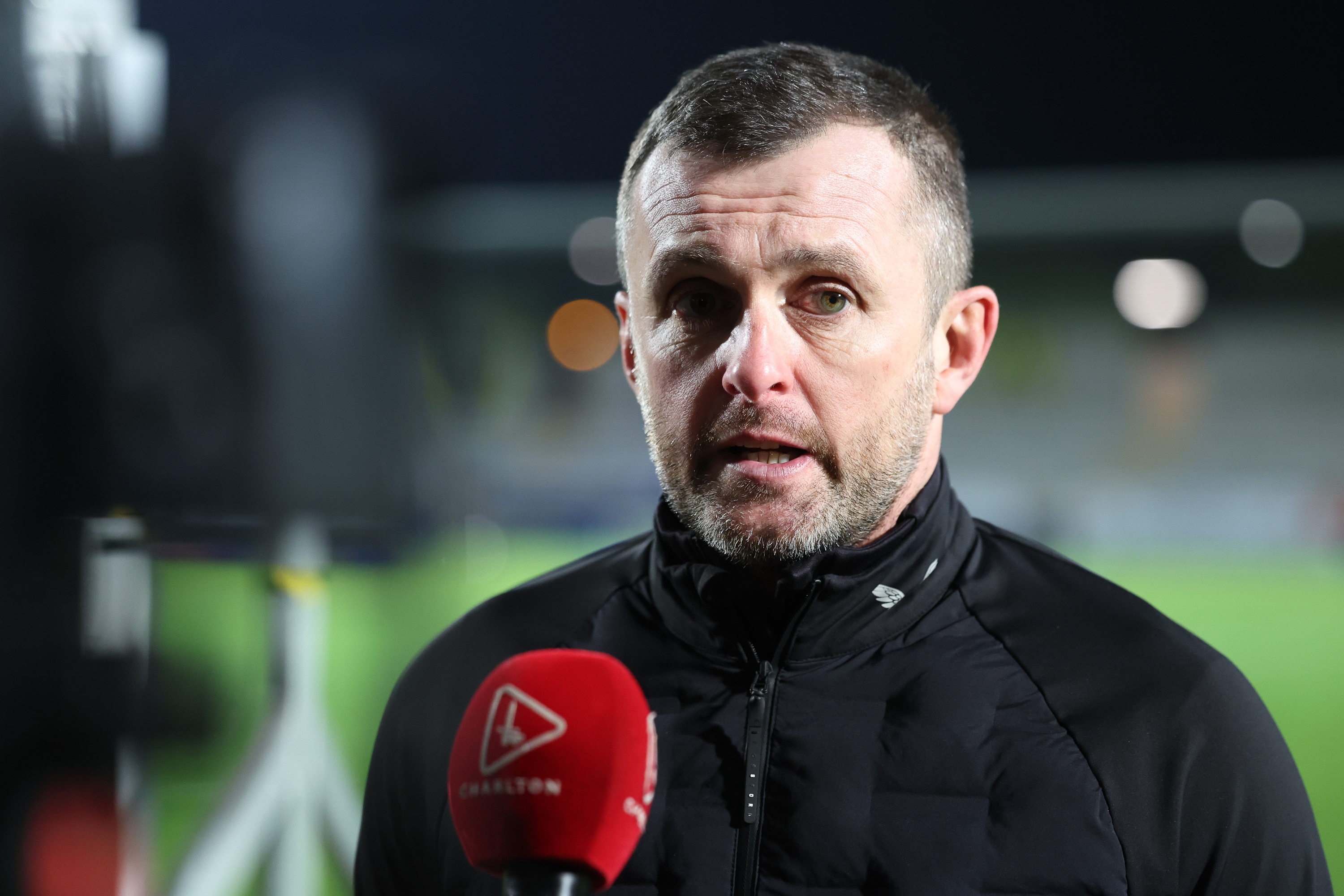 Nathan Jones post-match