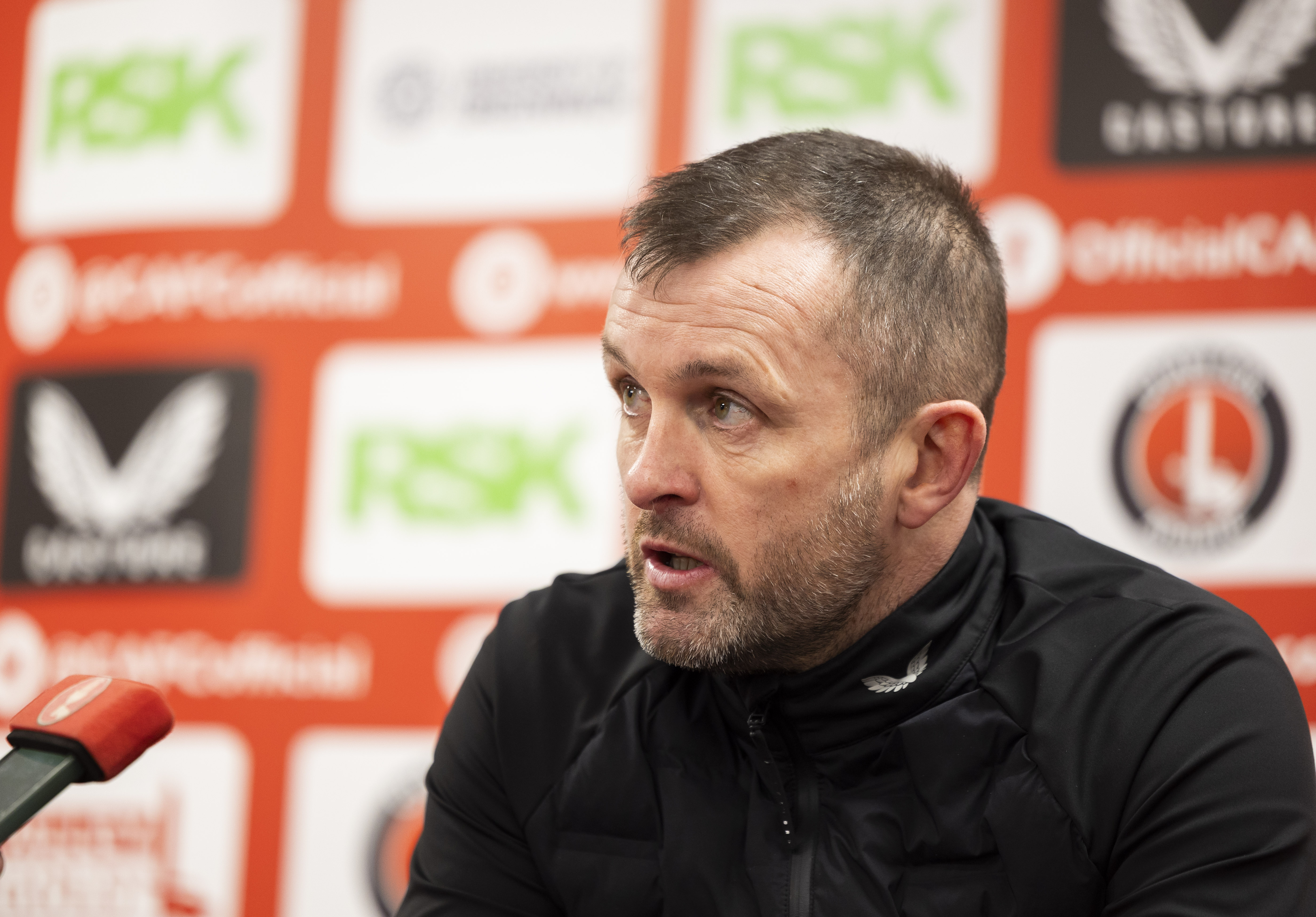 Nathan Jones post-match