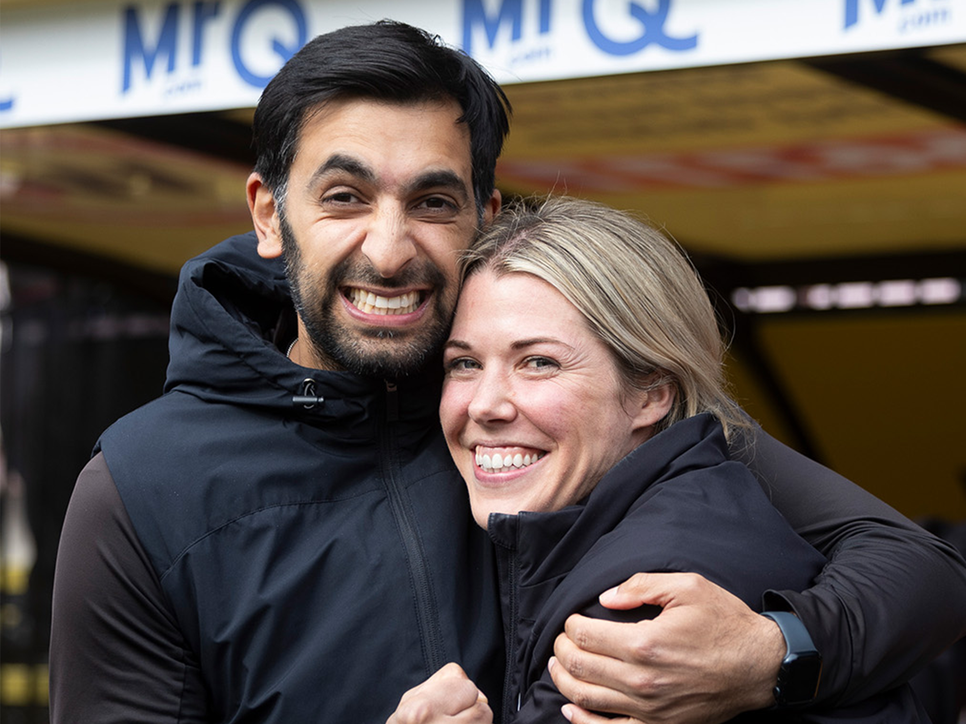 Riteesh and Elle