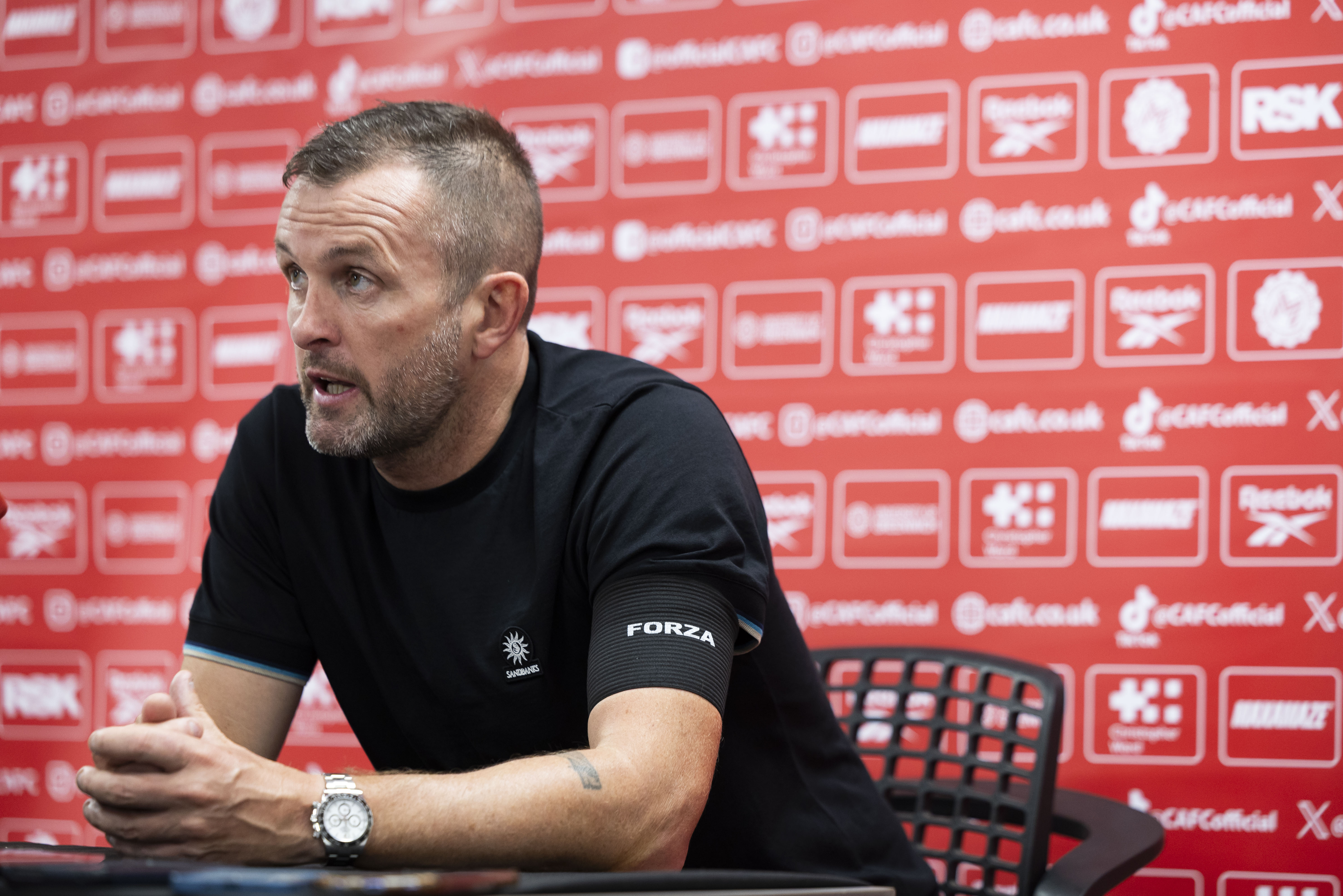 Nathan Jones post match