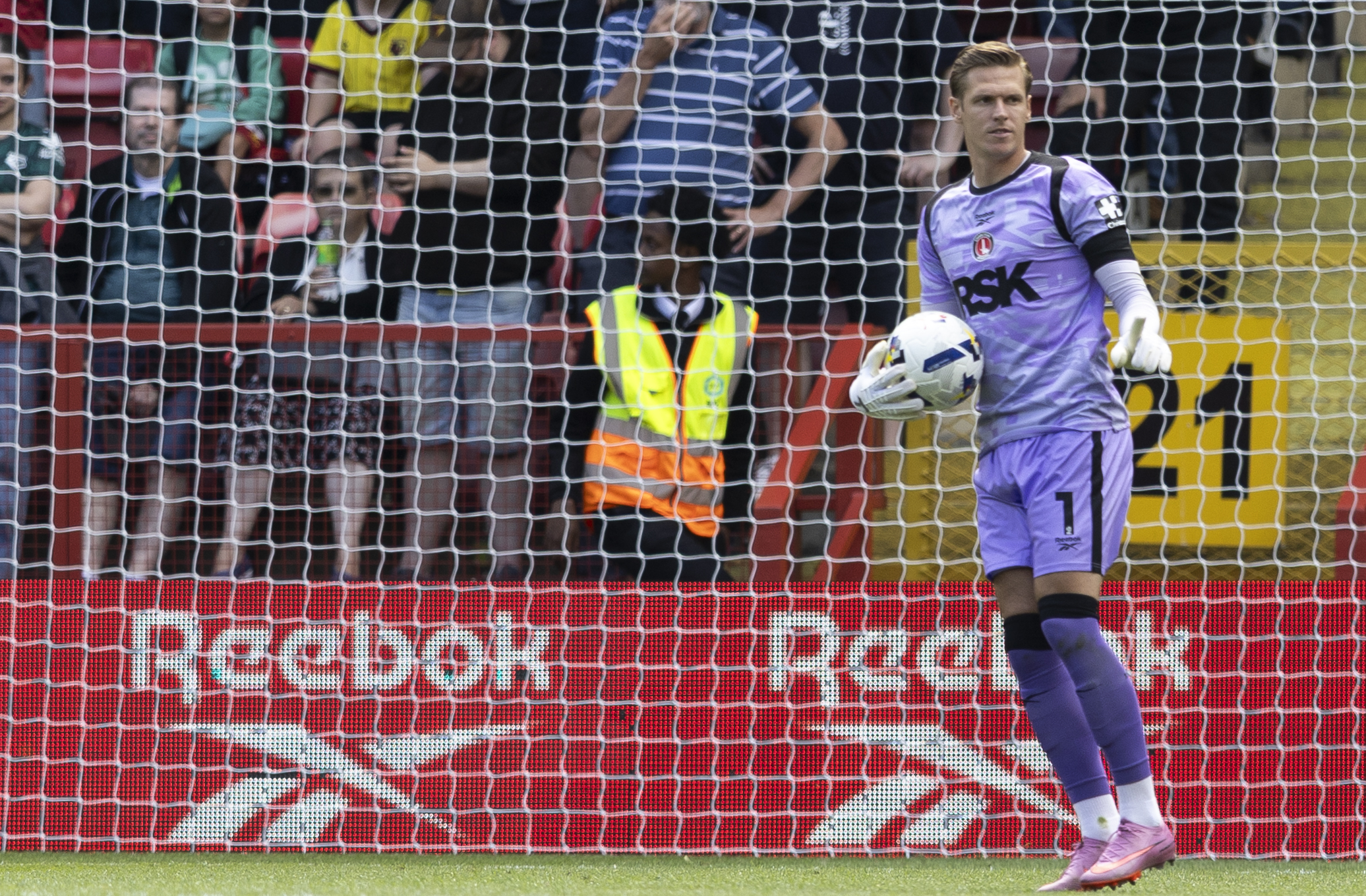 Kaminski on the ball