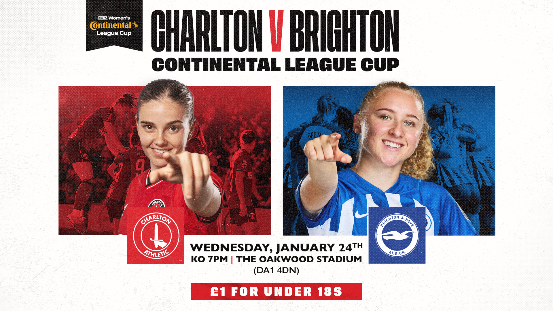 Charlton vs Brighton 