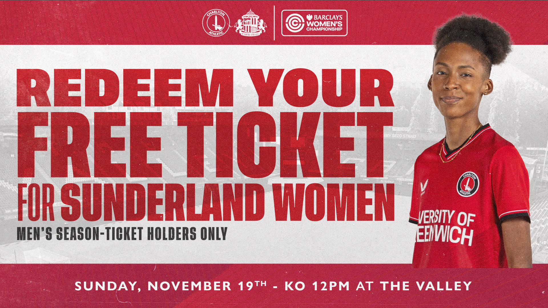 Redeem a free ticket 