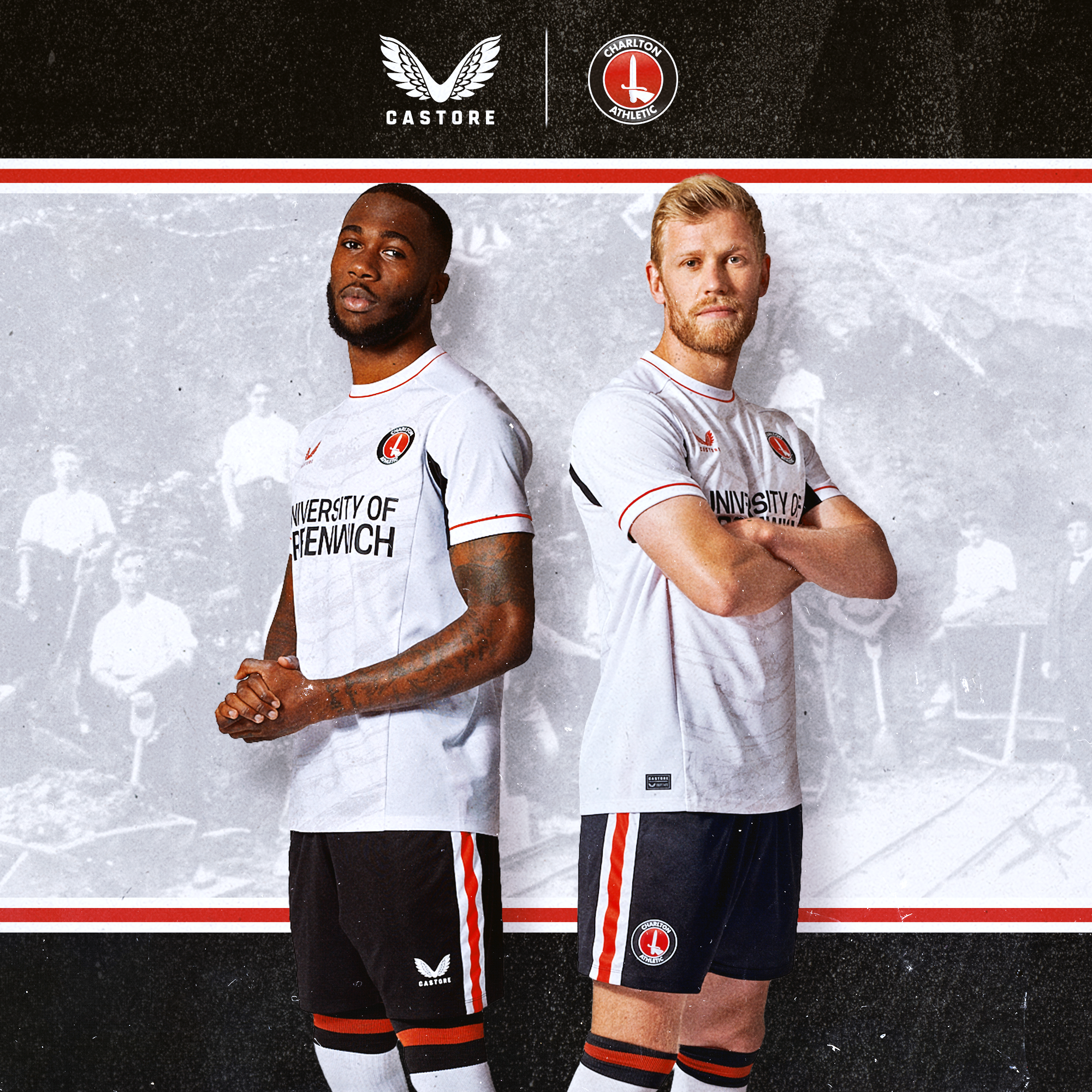 Cory Blackett-Taylor & Jayden Stockley model the new away kit