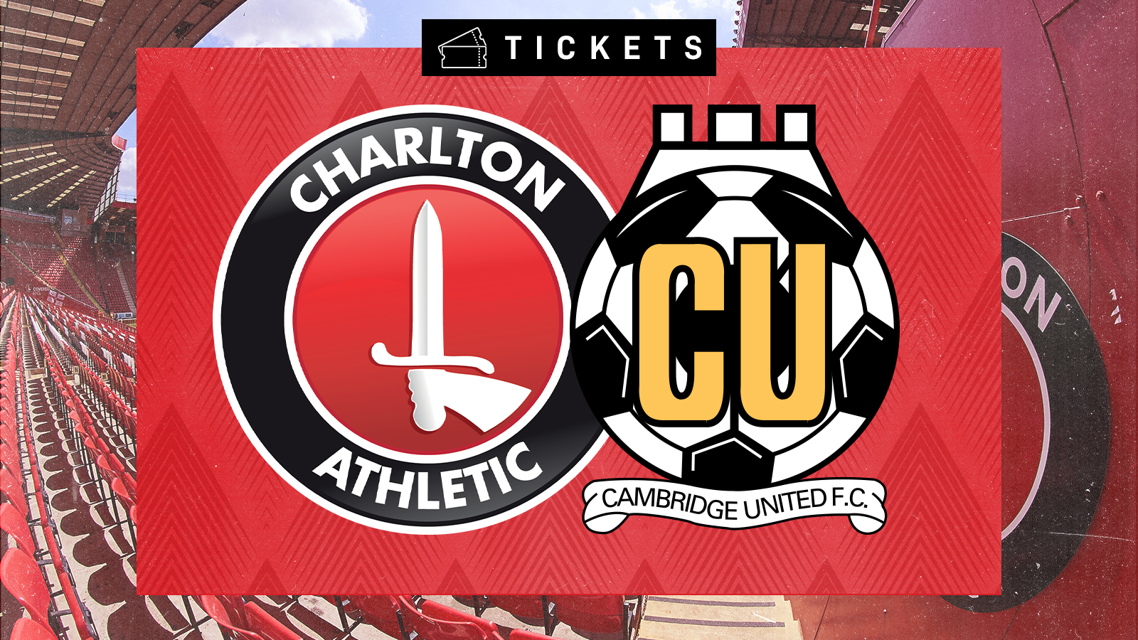 Charlton and Cambridge logos