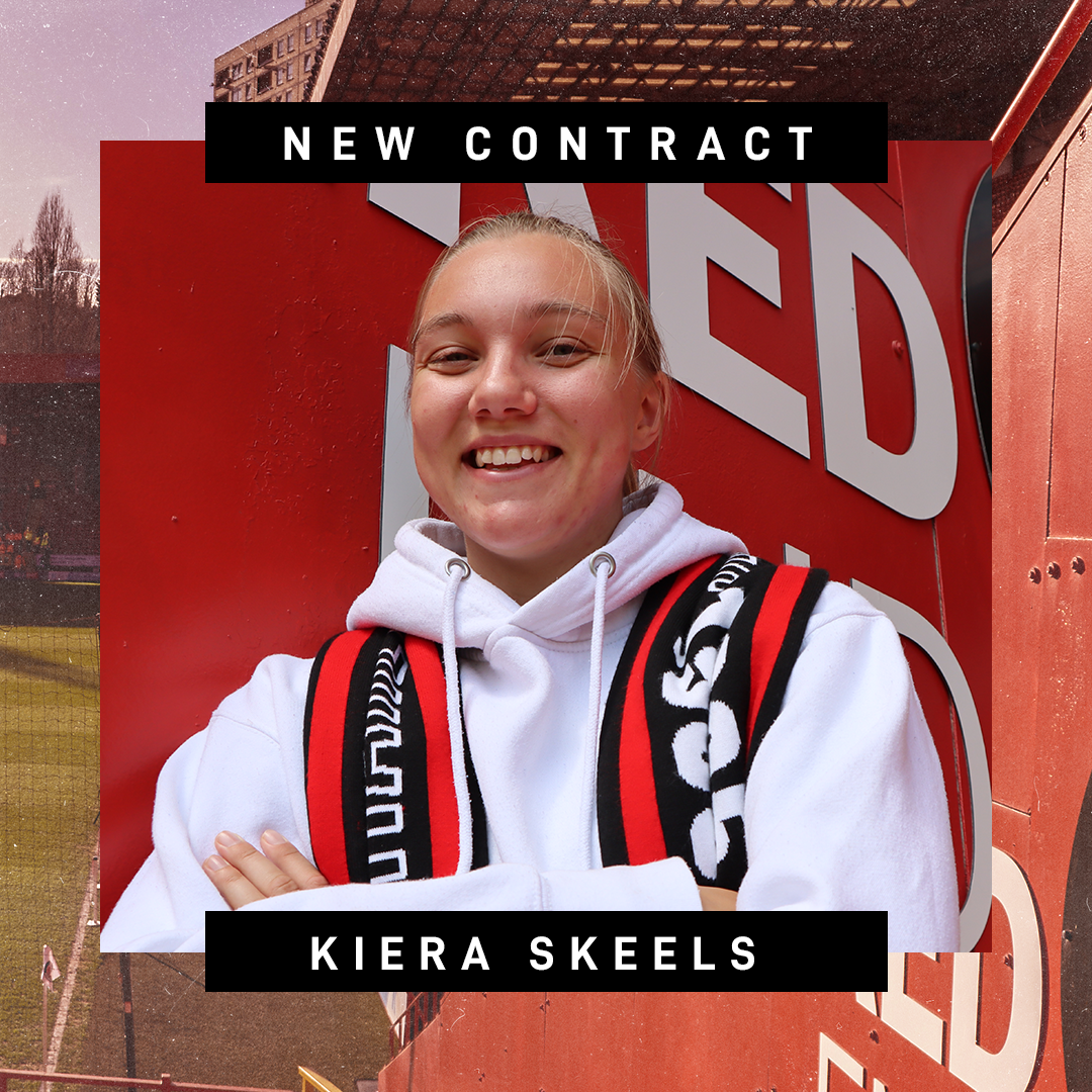 Kiera Skeels commits her future to Charlton