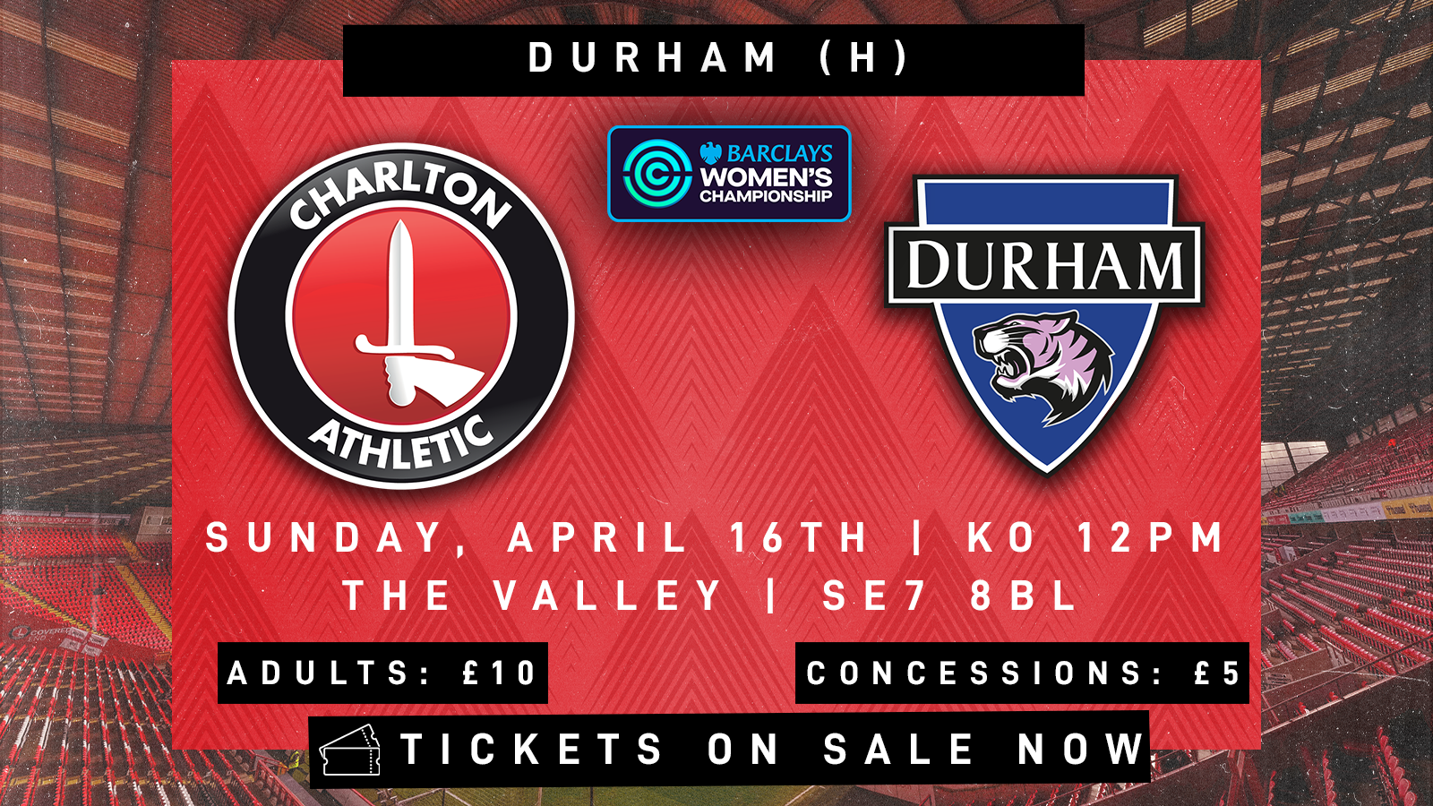 Charlton v Durham 