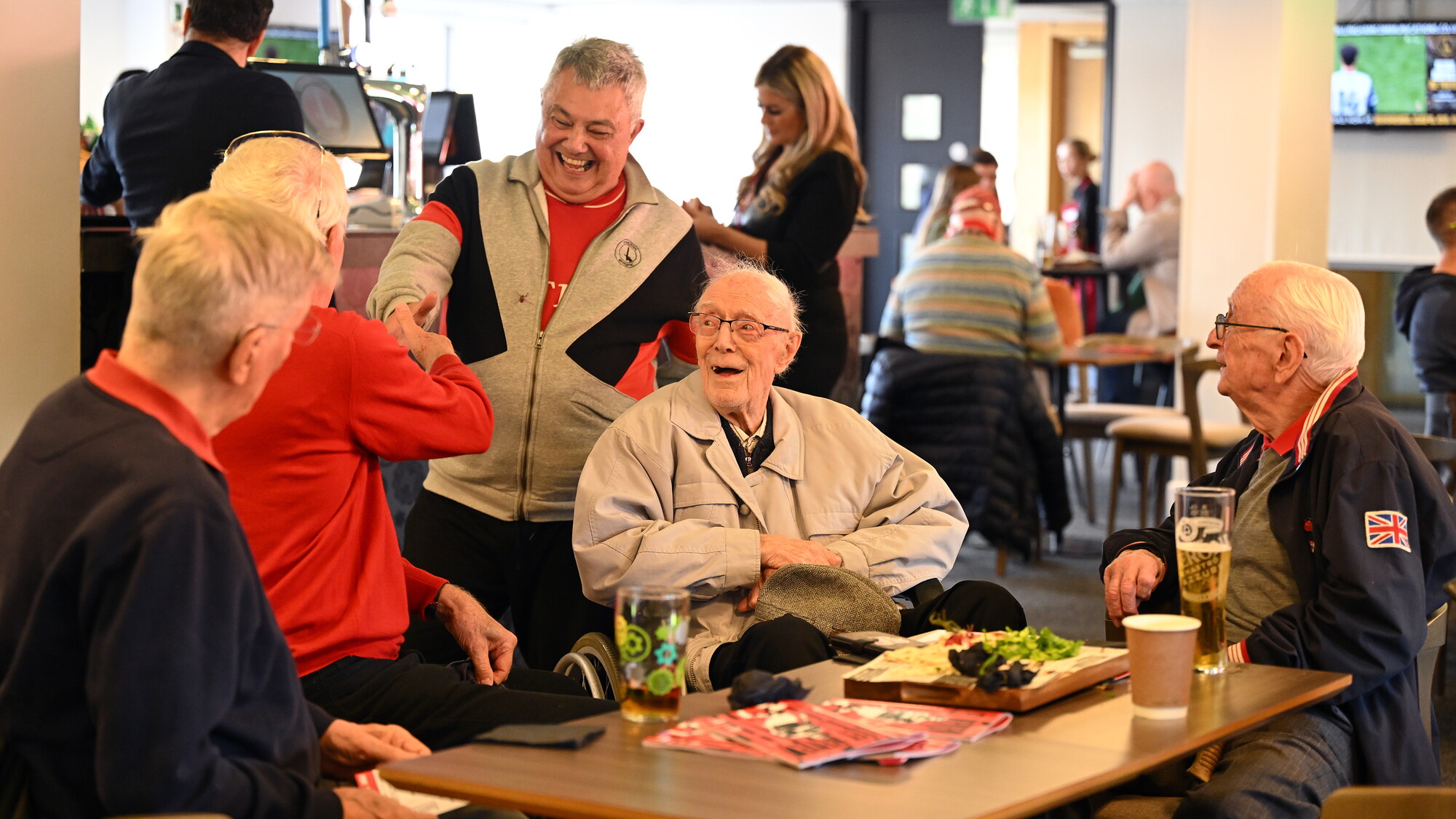 Jack Simmons Charlton's oldest fan Charlton Athletic Football Club