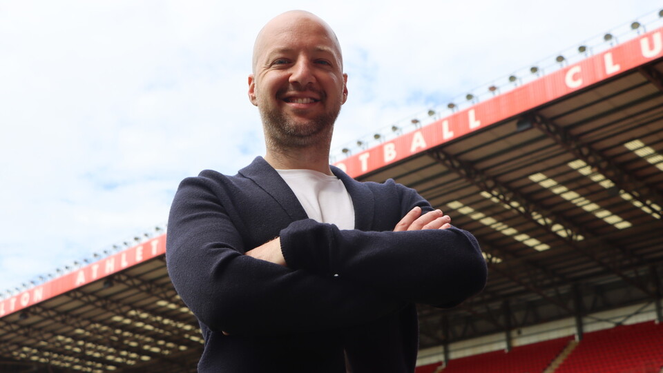 Charlton Manager Ben Garner