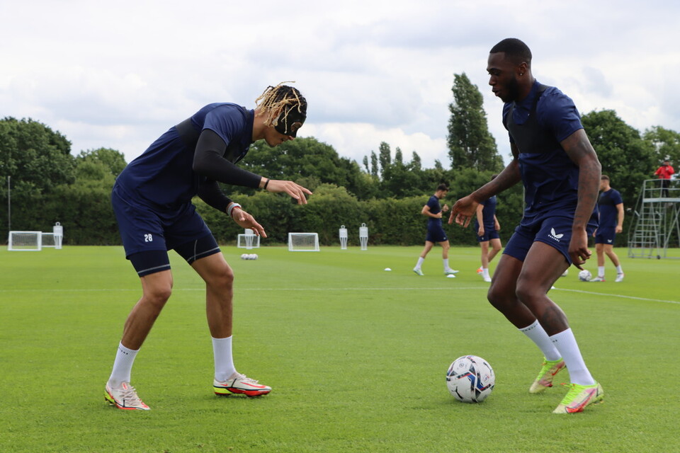 Corey Blackett-Taylor in a one-on-one with Sean Clare