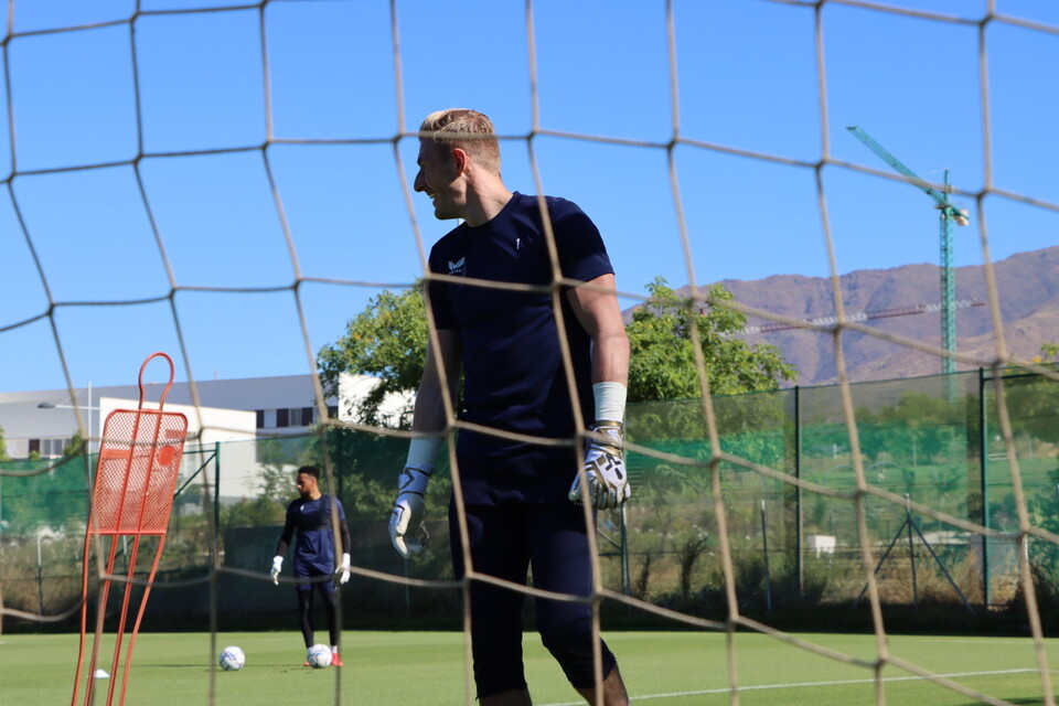 Craig MacGillivray during the Addicks' pre-season training camp in Spain