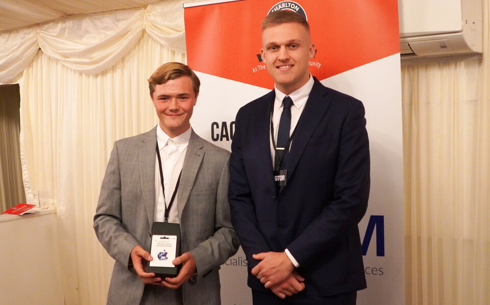 University of Greenwich's Jonathan Smith and Alfie Maloney