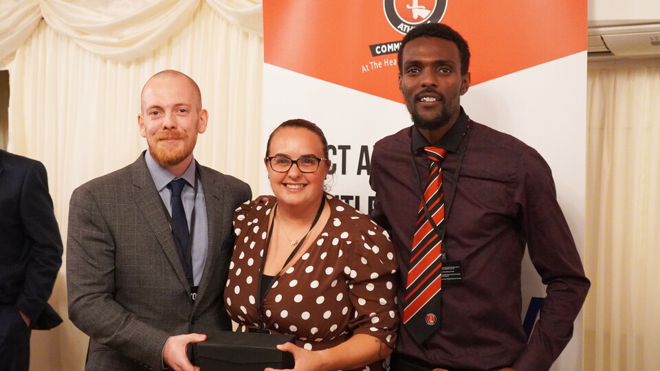 RSK's Jim White and County Lines staff members Kim and Jay