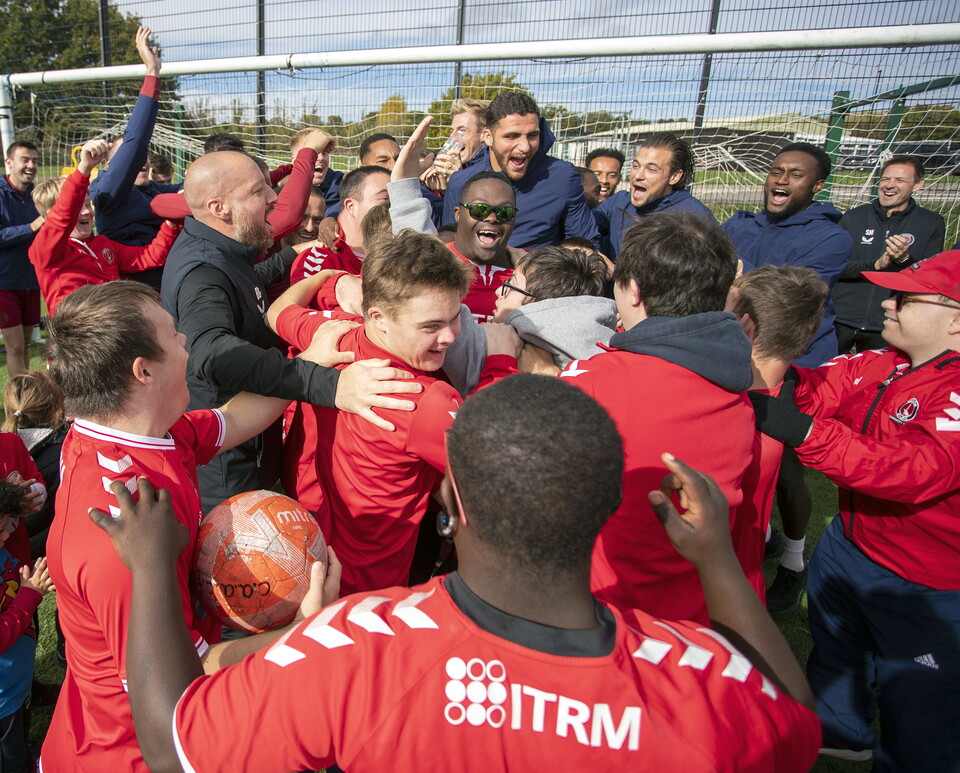 Group celebration