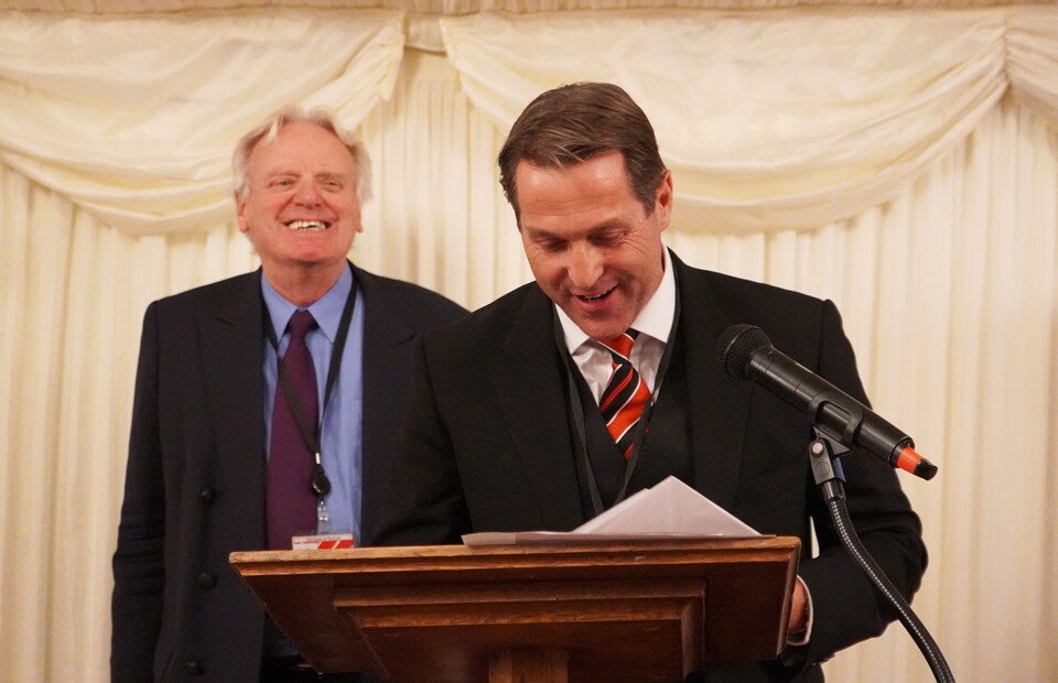 Jason Morgan MBE and Lord Grade