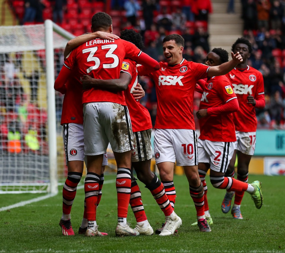 Miles Leaburn celebrates