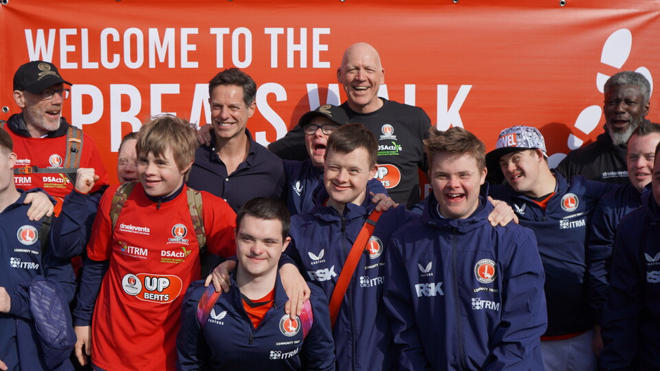 Charlton Legends with the Upbeats
