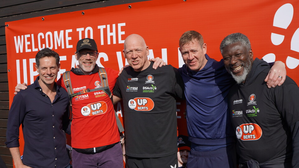 Charlton Legends posed together