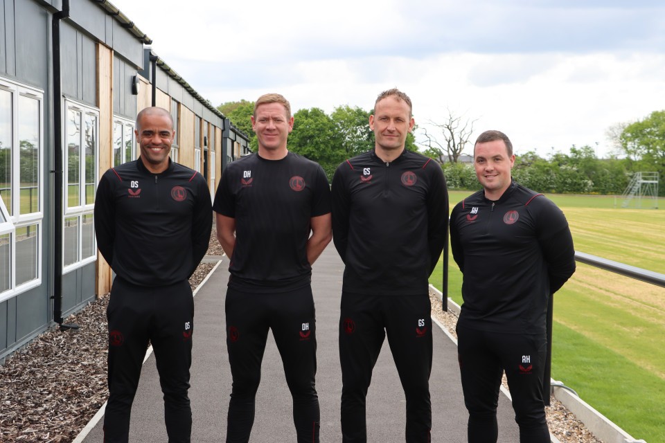 Danny Senda, Dean Holden, Glyn Shimell and Anthony Hayes
