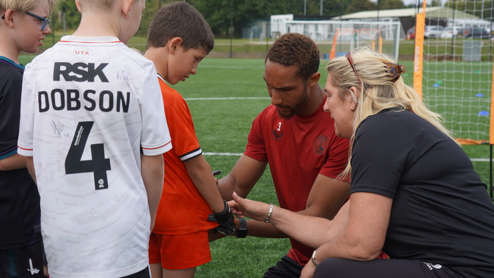 Terell signing