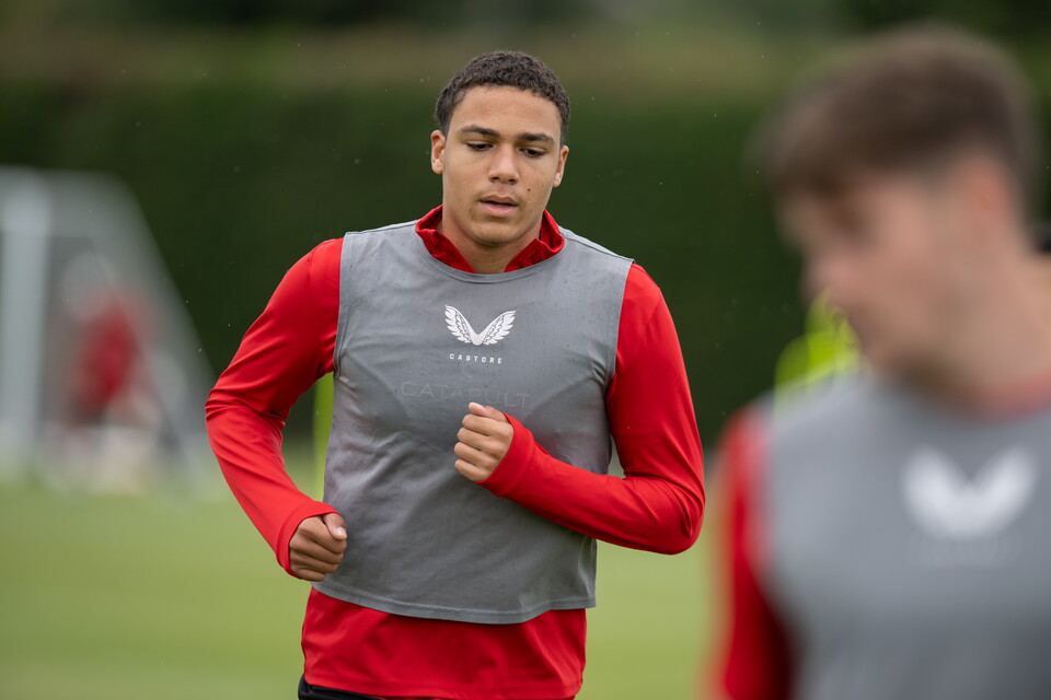 Charlton players training on August 31st