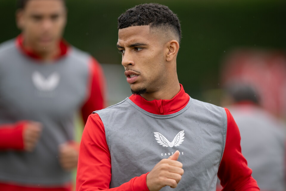 Charlton players training on August 31st