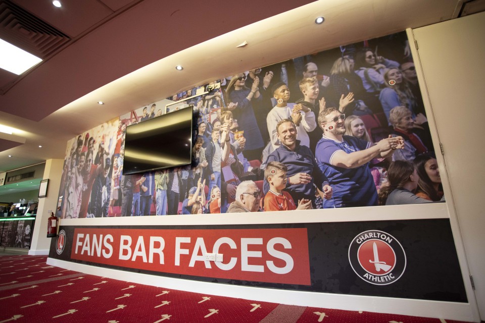 Fans' Bar Faces
