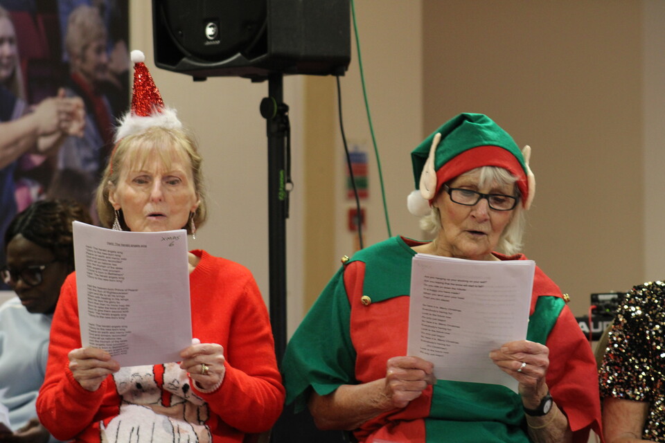 Singing carols