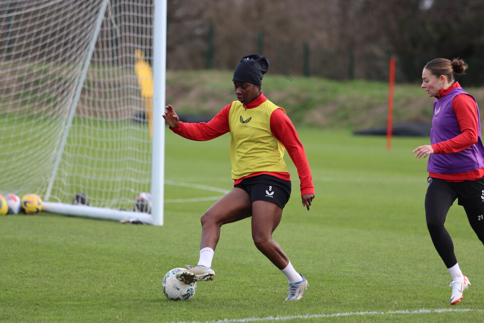 Charlton Women prepare for Spurs