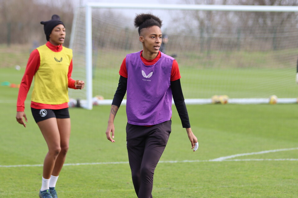 Charlton Women prepare for Spurs
