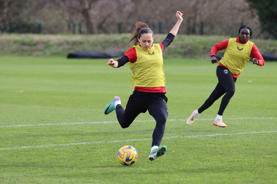 Charlton Women prepare for Spurs