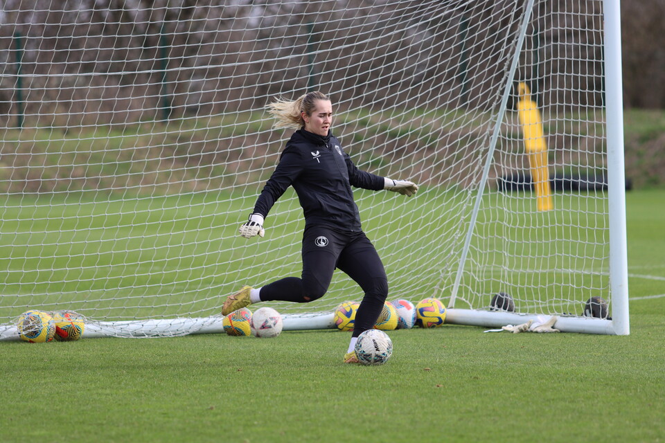 Charlton Women prepare for Spurs