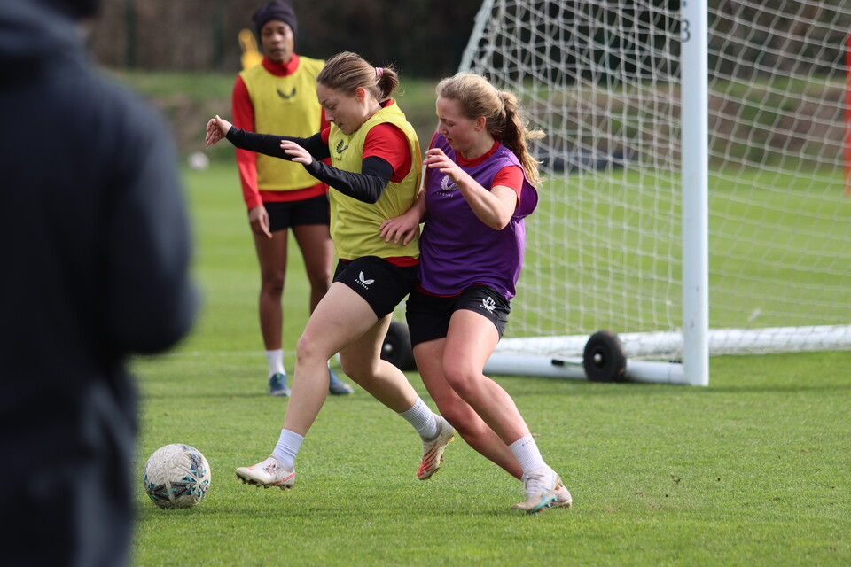 Charlton Women prepare for Spurs