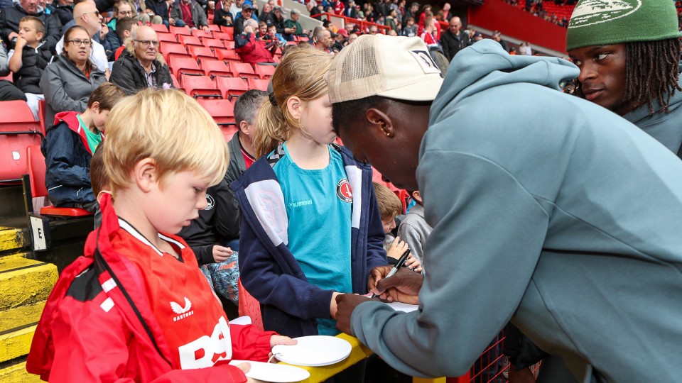 Matchday experience 24/08/24